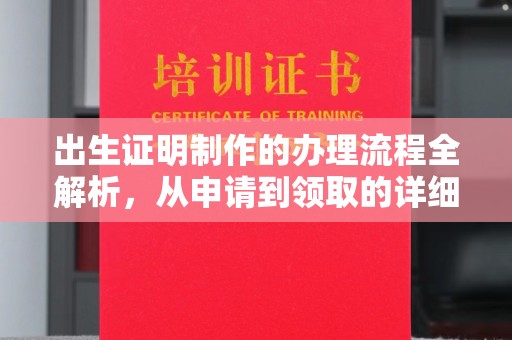 麻山出生证明制作的办理流程全解析，从申请到领取的详细指南