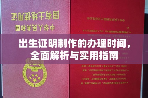 麻山出生证明制作的办理时间，全面解析与实用指南