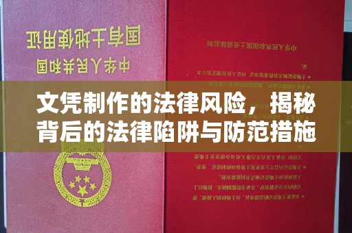麻山文凭制作的法律风险，揭秘背后的法律陷阱与防范措施